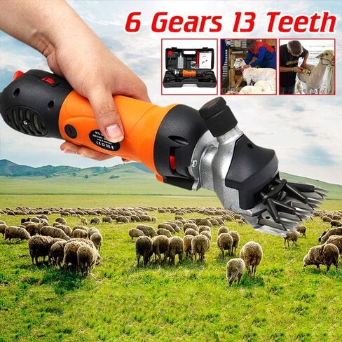 GagalU Shear Shearer 350W مقص صوف الأغنام الكهربائي مقص صوف احترافي للأغنام والأغنام وصوف الماعز ومقص صوف الأغنام آلة قص الأغنام in Kuwait