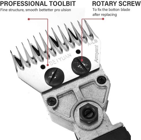 GagalU Professional Heavy Duty Electric Sheep Shearing Machine Clippers,500W & 6 Speeds Adjustable Sheep Shears Grooming Supplies for Shaving Fur Wool in Livestock in Saudi Arabia