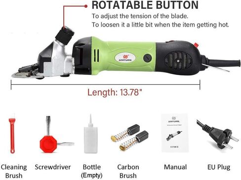 GagalU Professional Heavy Duty Electric Sheep Shearing Machine Clippers,500W & 6 Speeds Adjustable Sheep Shears Grooming Supplies for Shaving Fur Wool in Livestock in Saudi Arabia