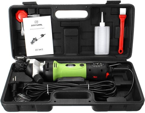 GagalU Professional Heavy Duty Electric Sheep Shearing Machine Clippers,500W & 6 Speeds Adjustable Sheep Shears Grooming Supplies for Shaving Fur Wool in Livestock in Saudi Arabia