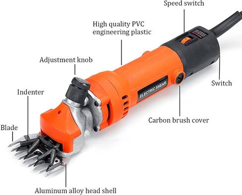 GagalU Electric Wool Shears,690w Professional Sheep Shearing Clippers Pet Farm Supplies for Sheep Goat Animal Hair Fur Shearing in Saudi Arabia
