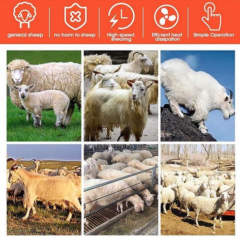 GagalU Electric Wool Shears,690w Professional Sheep Shearing Clippers Pet Farm Supplies for Sheep Goat Animal Hair Fur Shearing in Saudi Arabia
