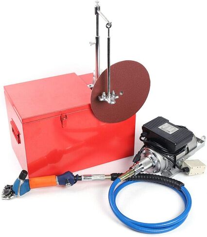 LiFuJunDong Electric Shearing Machine, Clipper Shears Sheep Goats Farm Trimmer 360° Rotate Goat Shears Scissors Sheep Shears 320W in Kuwait