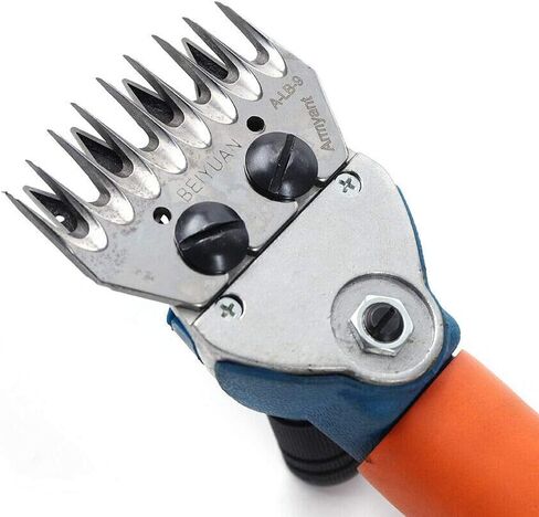 LiFuJunDong Electric Shearing Machine, Clipper Shears Sheep Goats Farm Trimmer 360° Rotate Goat Shears Scissors Sheep Shears 320W in Kuwait