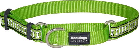 Red Dingo Martingale Collar Reflective Bones, Small, Hot Pink in Kuwait