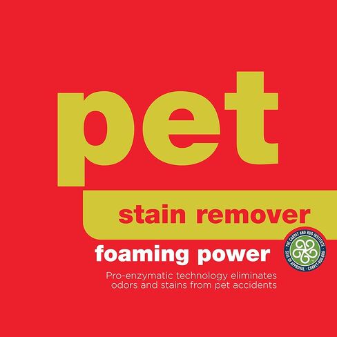 Rug Doctor Pet Stain Remover Spray Permanently Eliminates Odors Pro Enzymatic Technology Activates via Foaming Power, 24 Ounce in Kuwait