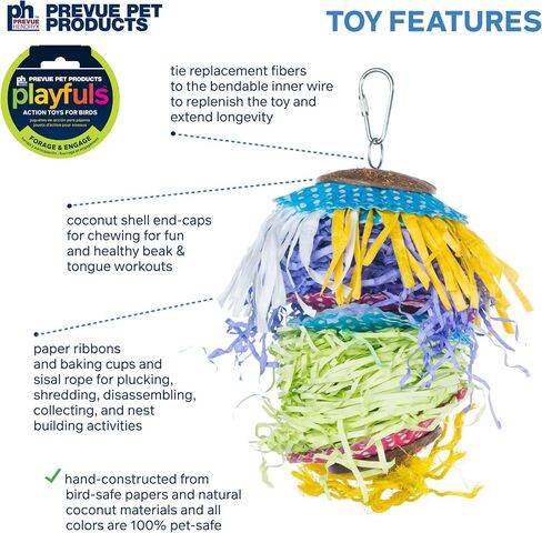 Prevue Pet Products Forage & Engage Barn Dance Bird Toy 62675 in Saudi Arabia