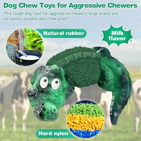 العاب كلاب للمضغ الشديد - لعبة مضغ للكلاب/العاب الكلاب الكبيرة/العاب الكلاب الصلبة/العاب الكلاب شديدة التحمل، العاب متينة للكلاب الكبيرة/المتوسطة/العاب الكلاب فائقة المضغ لابقائهم مشغولين (ازرق) in Kuwait
