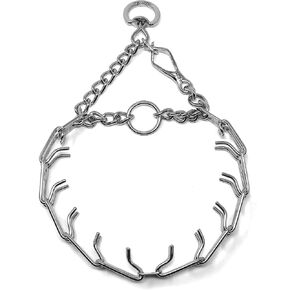 Herm Sprenger Prong Dog Training Collar with Quick Release Ultra-Plus Chrome Plated Steel Pet Pinch Collar for Dogs Anti Pull Training Collar 3mm x 21-22in Medium in Saudi Arabia