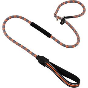 مقود Analovic سهل الانزلاق للكلاب بمقبض ناعم، مقود كلب متين عاكس بطول 6 أقدام، مقود تدريب للكلاب بدون سحب، مقود سهل الاستخدام للكلاب الصغيرة والمتوسطة والكبيرة. (L، الأزرق) in Kuwait