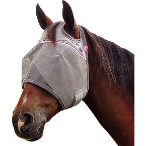Cashel Crusader Fly Mask for Charity, Standard (Pink, Horse)