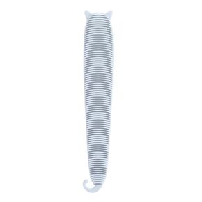 QiaNgshuAikj Pet Massage Comb, ABS Pet Cat Hair Tongue Comb Clean Massage Experience Grooming Tool Supply, for Long Short Haired Dogs and Cats(Gray) in Saudi Arabia