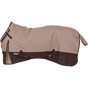 Tough-1 600D Turnout Blanket with Snuggit Neck Turquoise 72