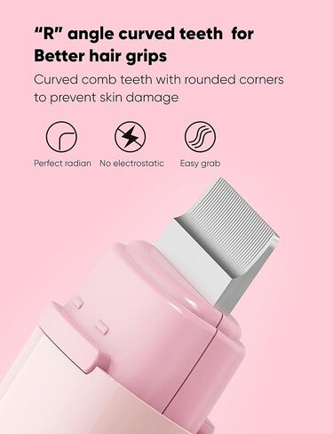 فرشاة العناية بالقطط من GRBISI، فرشاة تنظيف وتدليك الحيوانات الأليفة، فرش ناعمة للكلاب، جيب للقطط، مشط محمول من الفولاذ المقاوم للصدأ، شعر أسنان داخلي وخارجي لإزالة المعطف السفلي المتشابك بسهولة (مرصوف بالحصى، خوخ) in Kuwait