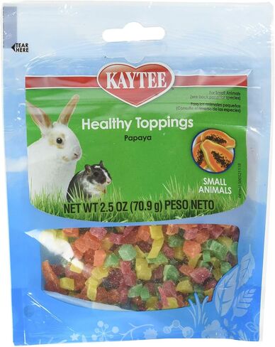 Kaytee Fiesta Healthy Toppings Papaya, 2.5 Ounces (Pack of 4) in Kuwait