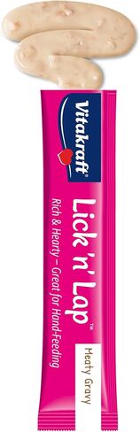 Vitakraft Lick 'n' Lap Meaty Gravy Cat – Chicken – Great for Bonding – Low Calorie Wet Cat Treat​ - 20 Pack in Saudi Arabia
