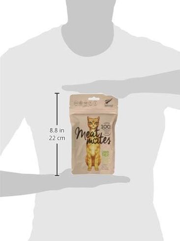 Meat Mates, Grain-Free Freeze-Dried Cat Treats, Chicken 1.7oz in Saudi Arabia