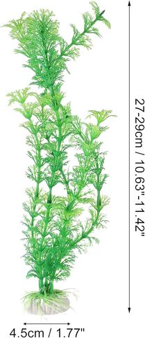 VOCOSTE 6 Pcs Aquarium Plastic Plants, Fish Tank Plant Artificial Aquatic Plants for Landspace Plant Decoration, Multicolor in Saudi Arabia