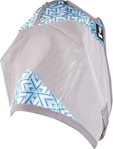 Cashel Crusader Standard Fly Mask No Ears or Nose,Gray,Horse in Kuwait