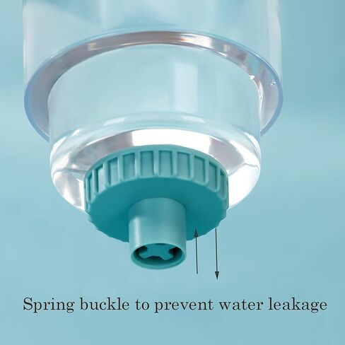 مجموعة موزع طعام ومياه للقطط، وحدة تغذية أوتوماتيكية معلقة للجرو والكلب والقطط ومعظم الحيوانات الصغيرة (أزرق) in Kuwait