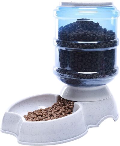 Pet Water Dispenser Automatic for Dogs Cats, BPA-Free, Gravity Refill, Self Feeding for Small Medium Pets Puppy Kitten Rabbit - 1 Gallon (Waterer) in Saudi Arabia