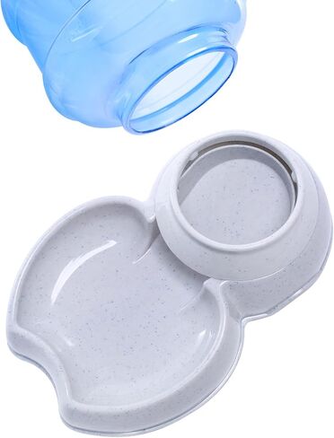 Pet Water Dispenser Automatic for Dogs Cats, BPA-Free, Gravity Refill, Self Feeding for Small Medium Pets Puppy Kitten Rabbit - 1 Gallon (Waterer) in Saudi Arabia