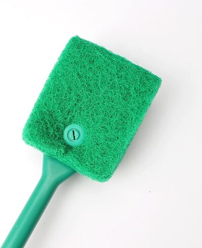 Jegtew Aquarium Cleaning Tool Brush Sponge Scrubber Pad for Glass Fish Tanks in Kuwait