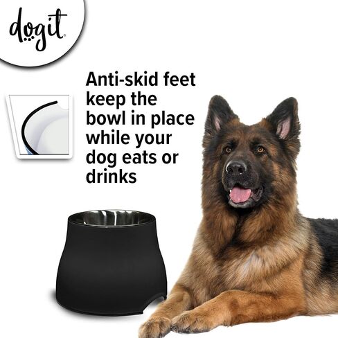 Dogit Elevated Dog Bowl, Blue in Saudi Arabia