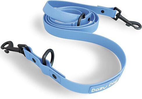 مقود Dazy Dog Dura مزدوج الطول مناسب لجميع الأحوال الجوية - متين - مقاوم للماء - خالٍ من الرائحة - أقوى من الجلد - سهل التنظيف - أداء عالٍ - مصمم (صغير/متوسط، أرجواني) in Saudi Arabia
