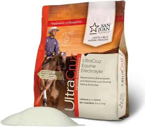 UltraCruz-364849 Equine Electrolyte Supplement for Horses, 5 lb, Powder (40 Day Supply) in Saudi Arabia