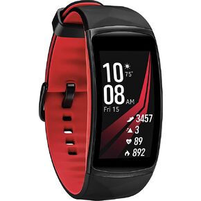 SAMSUNG Gear Fit2 Pro Fitness Smartwatch (Small) - Red (Renewed) in Kuwait