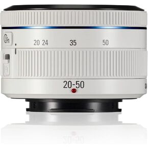 عدسة كاميرا سامسونج NX 20-50 ملم f/3.5-5.6 (أبيض) in Saudi Arabia