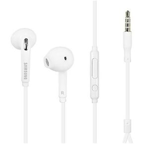 Samsung Wired Headset for Galaxy S6 & Galaxy S6 Edge - Non-Retail Packaging - White/White in Kuwait