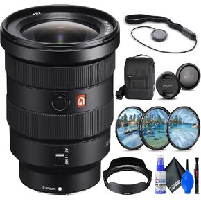 Sony FE 16-35mm f/2.8 GM Lens (SEL1635GM) + Filter Kit + Lens Cap Keeper + Cleaning Kit + More (Renewed) in Saudi Arabia