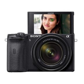 Sony Alpha A6600 Mirrorless Camera with 18-135mm Zoom Lens