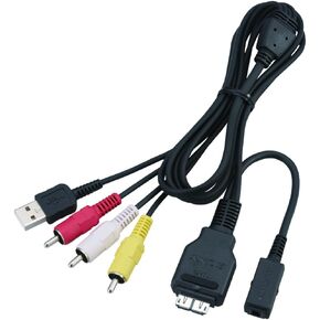 Sony VMC-MD2 DSC Accessory Audio Video and USB Cable - Black in Kuwait