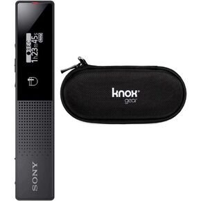 Sony TX660 TX Series Digital Voice Recorder with Knox Gear Hardshell Case Bundle (2 Items) in Kuwait