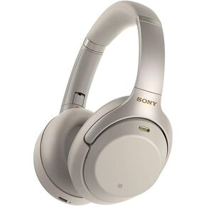 Sony WH1000XM3 Noise Cancelling Headphones : Wireless Bluetooth Over the Ear Headset – Silver (2018 Version) in Kuwait