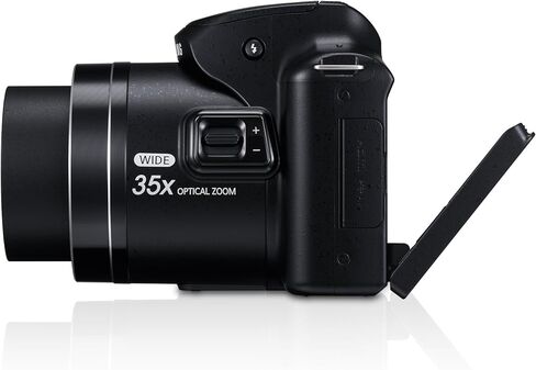Samsung WB2100 16.4MP CMOS Digital Camera with 35x Optical Zoom, 3.0" LCD Screen and 1080i HD Video (Black) (OLD MODEL) in Saudi Arabia