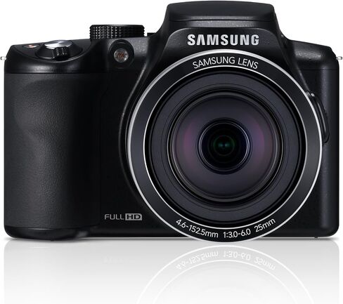 Samsung WB2100 16.4MP CMOS Digital Camera with 35x Optical Zoom, 3.0" LCD Screen and 1080i HD Video (Black) (OLD MODEL) in Saudi Arabia