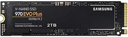SAMSUNG HD SSD M.2 2TB 970 EVO Plus 2TB (MZ-V7S2T0BW) NVME 3500 MB/S in Saudi Arabia