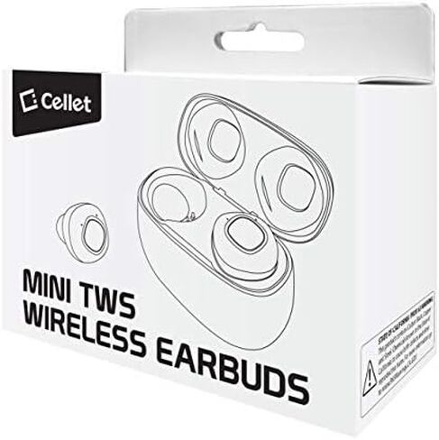 Wireless V5 Bluetooth Earbuds Compatible with Samsung Galaxy A01 with Charging case for in Ear Headphones. (V5.0 Black) in Saudi Arabia