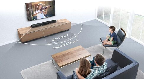 Samsung HW-MS550 2.0 Channel Wireless Bluetooth Premium Sound+ Soundbar in Kuwait