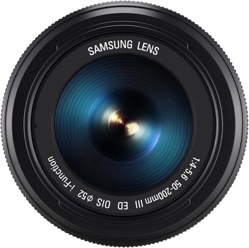 Samsung NX 50-200mm f/4.0-5.6 OIS Zoom Camera Lens (Black) in Saudi Arabia