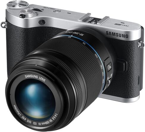 Samsung NX 50-200mm f/4.0-5.6 OIS Zoom Camera Lens (Black) in Saudi Arabia