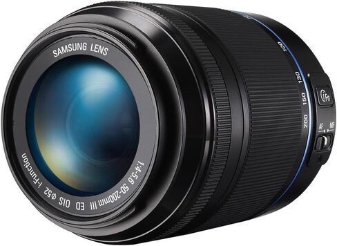 Samsung NX 50-200mm f/4.0-5.6 OIS Zoom Camera Lens (Black) in Saudi Arabia