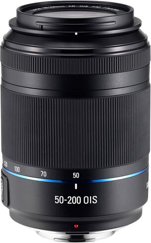 Samsung NX 50-200mm f/4.0-5.6 OIS Zoom Camera Lens (Black) in Saudi Arabia