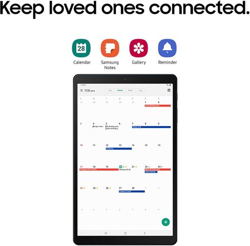 Samsung Galaxy Tab A 10.1 32 GB Wifi Tablet Black (2019) in Saudi Arabia
