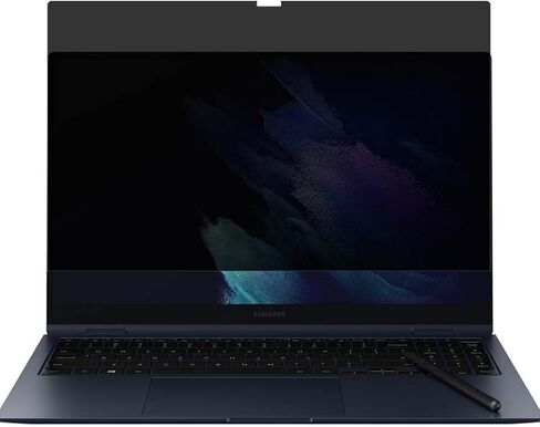 Puccy Privacy Screen Protector Film, compatible with Samsung Galaxy Book Pro 360 15.6inch Laptop Anti Spy TPU Guard （ Not Tempered Glass Protectors ） New, Black in Saudi Arabia