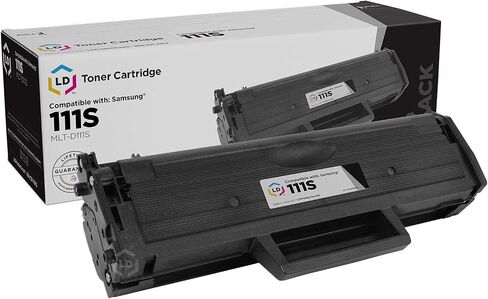 LD Compatible Toner Cartridge Replacement for Samsung MLT-D111S (Black) in Saudi Arabia